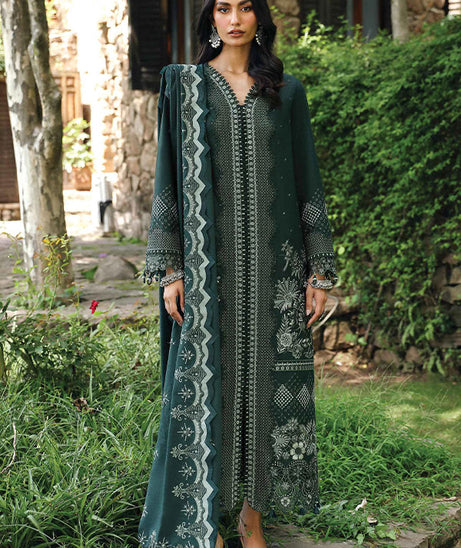 Qalamkar Qlinekari Linen`24 D#05