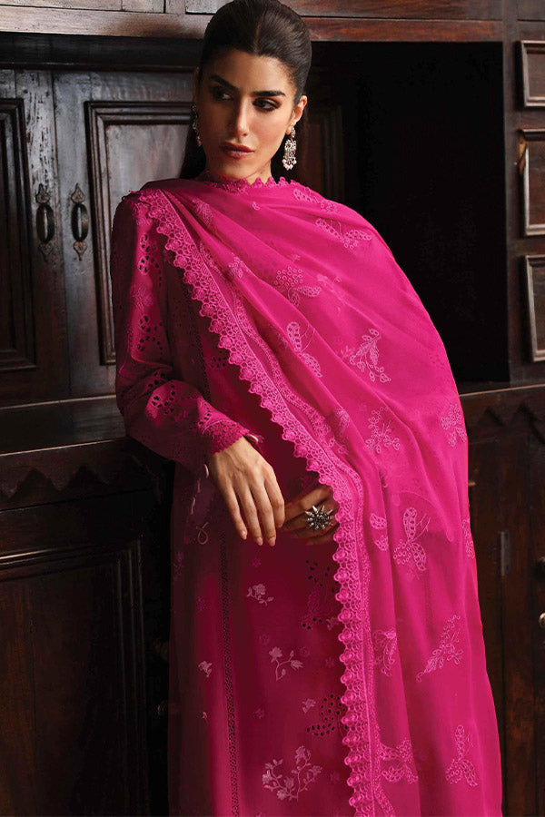Qalamkar Qlinekari Linen`24 D#07