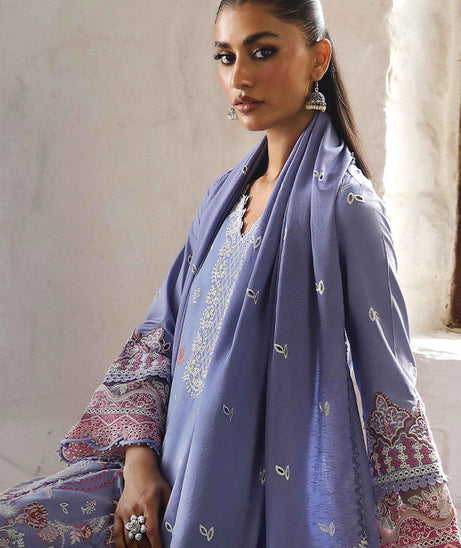 Qalamkar Qlinekari Linen`24 D#09
