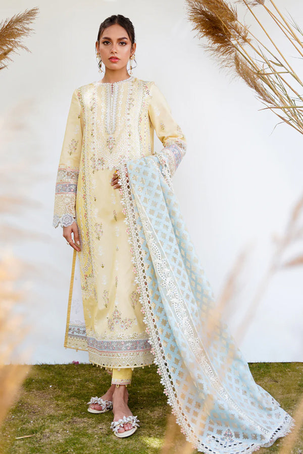 Qalamkar Qlinekari Lawn Collection ‘23 D#12 RYAN
