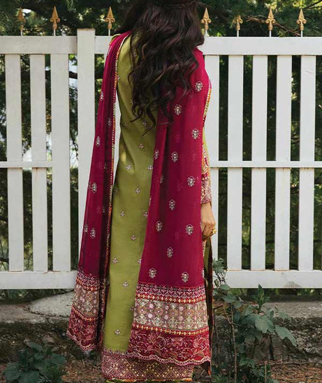 Qalamkar Rahi Luxury Festive Lawn'22 EB#10