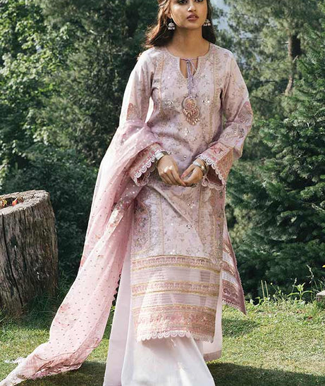 Qalamkar Rahi Luxury Festive Lawn'22 EB#5