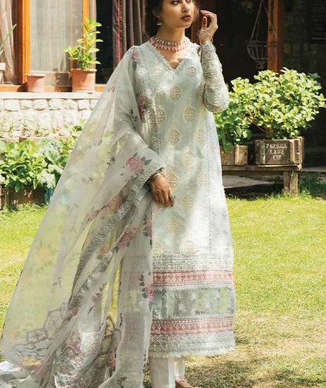 Qalamkar Rahi Luxury Festive Lawn'22 EB#6
