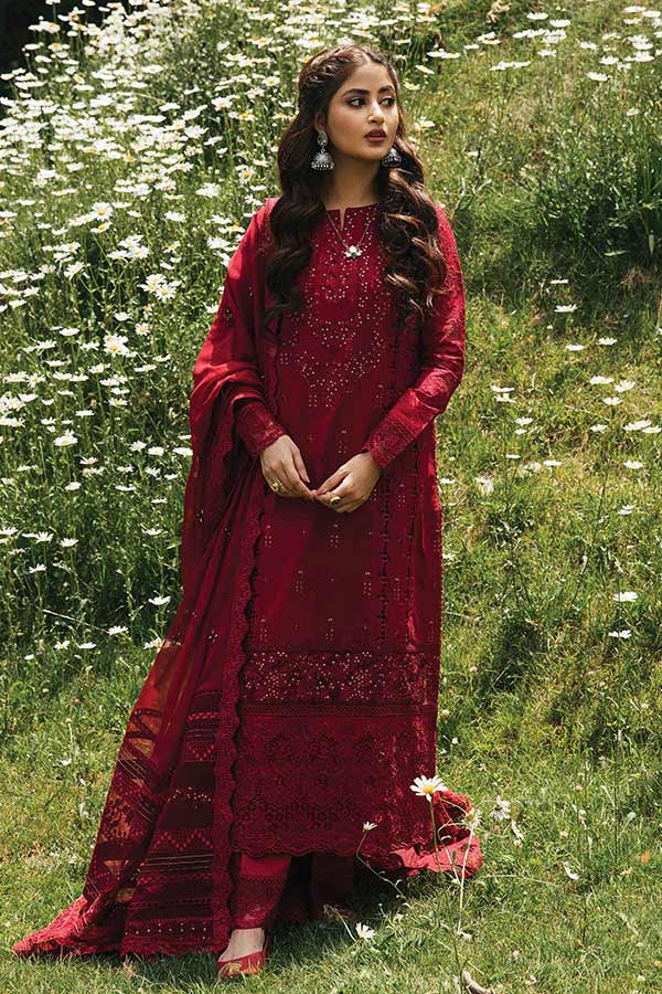 Qalamkar Rahi Luxury Festive Lawn'22 EB#7