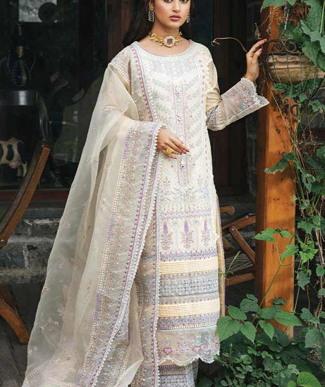 Qalamkar Rahi Luxury Festive Lawn'22 EB#9