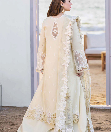 Qalamkar Sahil Kinare Lawn'24 FP#01 JANA