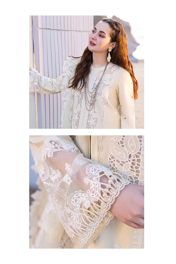 Qalamkar Sahil Kinare Lawn'24 FP#01 JANA