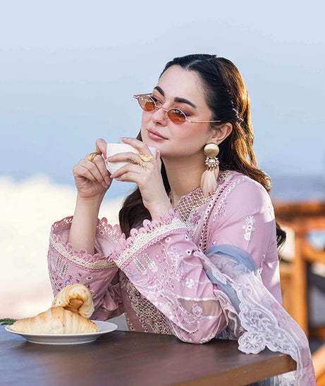 Qalamkar Sahil Kinare Lawn'24 FP#10 LINA