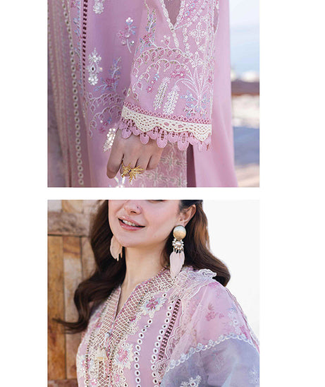 Qalamkar Sahil Kinare Lawn'24 FP#10 LINA