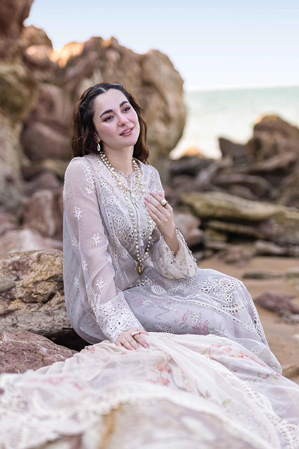 Qalamkar Sahil Kinare Lawn'24 FP#11 EMIRA