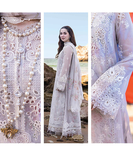 Qalamkar Sahil Kinare Lawn'24 FP#11 EMIRA