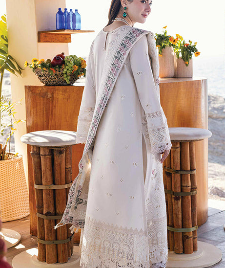 Qalamkar Sahil Kinare Lawn'24 FP#12 MARWA