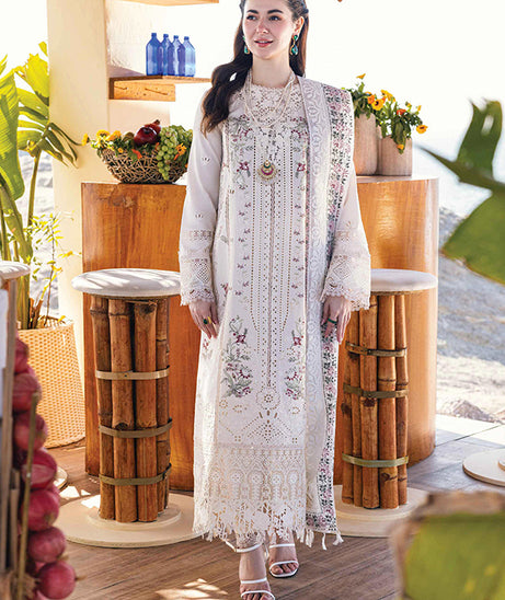 Qalamkar Sahil Kinare Lawn'24 FP#12 MARWA