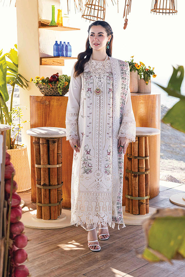 Qalamkar Sahil Kinare Lawn'24 FP#12 MARWA