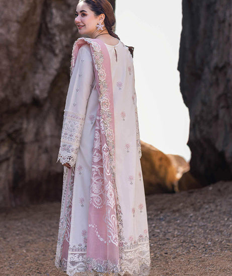 Qalamkar Sahil Kinare Lawn'24 FP#13 MELEK