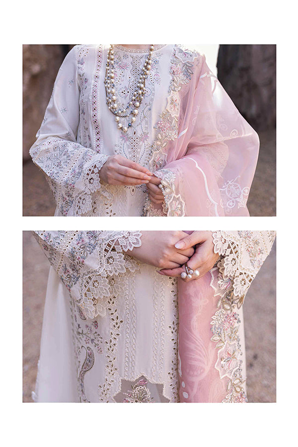 Qalamkar Sahil Kinare Lawn'24 FP#13 MELEK