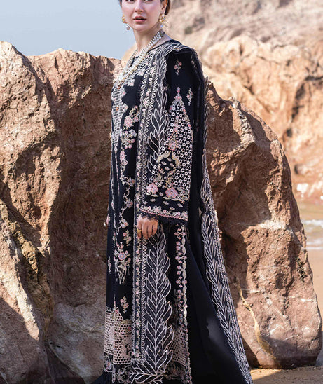 Qalamkar Sahil Kinare Lawn'24 FP#14 RIMA