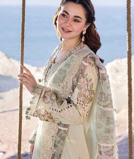 Qalamkar Sahil Kinare Lawn'24 FP#15 RANIA