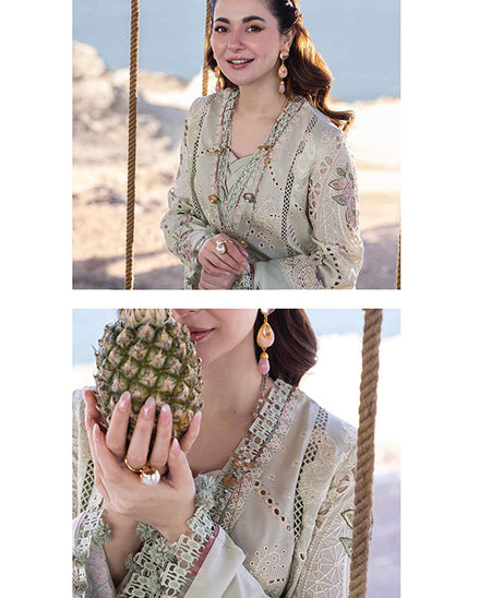 Qalamkar Sahil Kinare Lawn'24 FP#15 RANIA