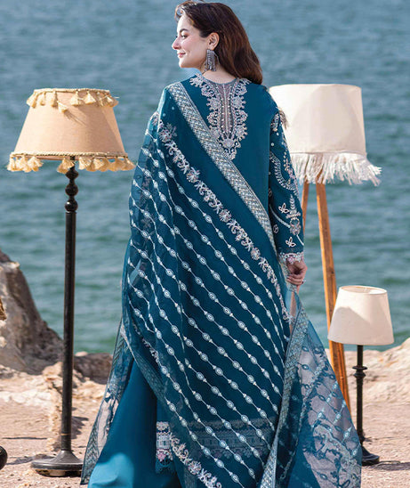 Qalamkar Sahil Kinare Lawn'24 FP#16 KIRA