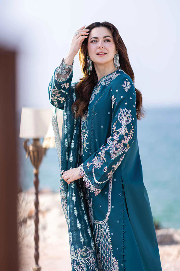 Qalamkar Sahil Kinare Lawn'24 FP#16 KIRA