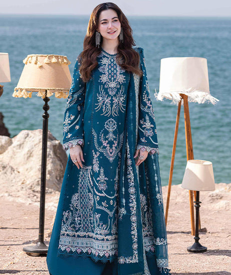 Qalamkar Sahil Kinare Lawn'24 FP#16 KIRA