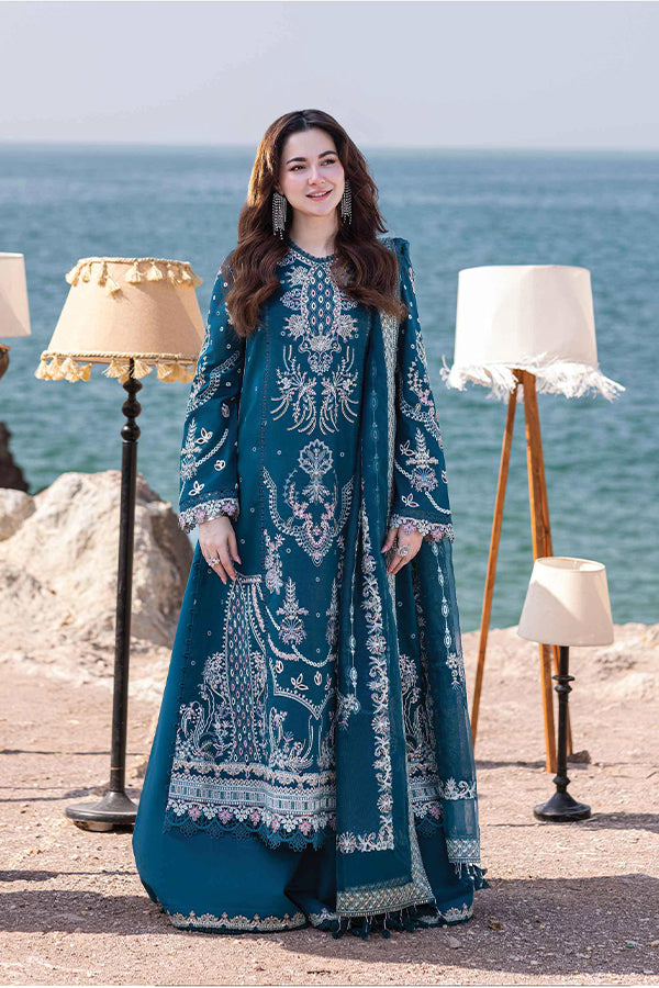 Qalamkar Sahil Kinare Lawn'24 FP#16 KIRA