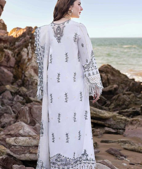 Qalamkar Sahil Kinare Lawn'24 FP#02 FIZA