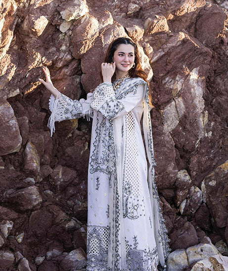 Qalamkar Sahil Kinare Lawn'24 FP#02 FIZA