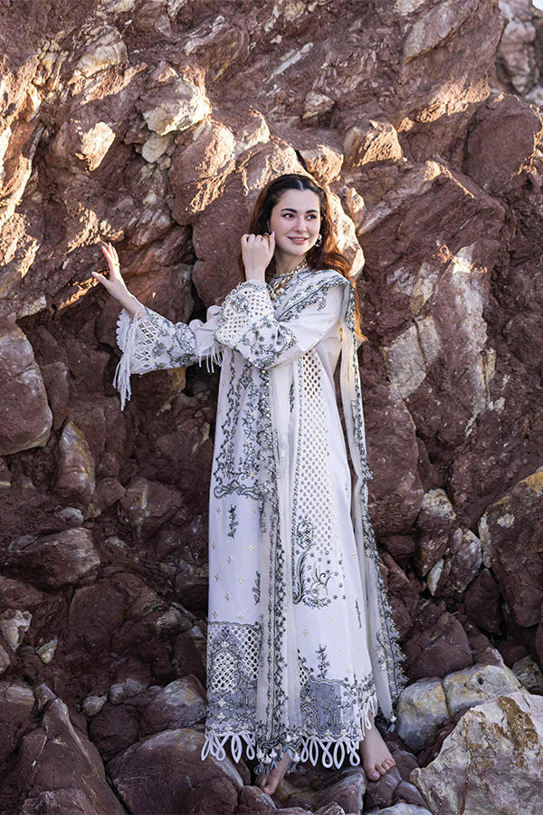 Qalamkar Sahil Kinare Lawn'24 FP#02 FIZA