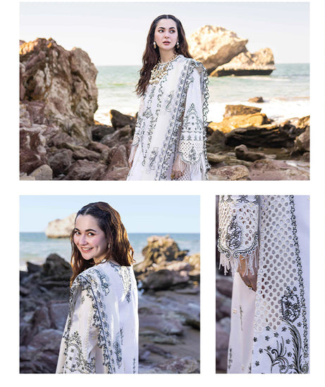 Qalamkar Sahil Kinare Lawn'24 FP#02 FIZA