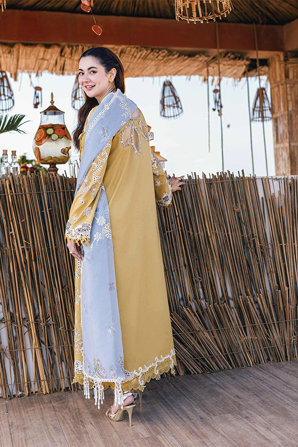 Qalamkar Sahil Kinare Lawn'24 FP#03 SELMA