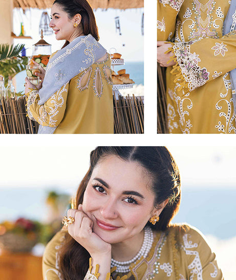 Qalamkar Sahil Kinare Lawn'24 FP#03 SELMA