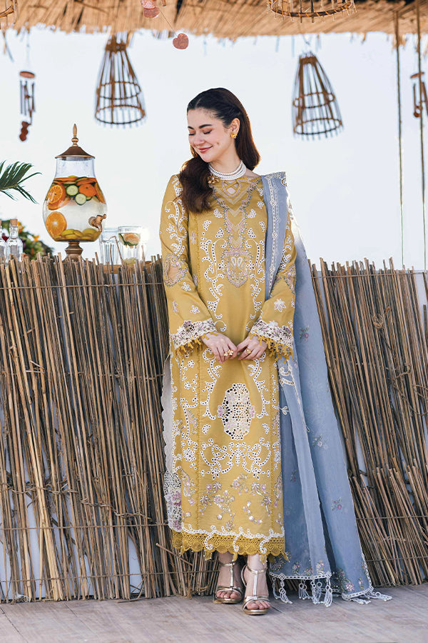 Qalamkar Sahil Kinare Lawn'24 FP#03 SELMA