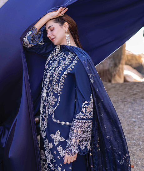 Qalamkar Sahil Kinare Lawn'24 FP#06 MIRAY