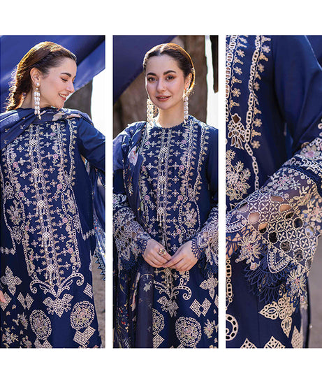 Qalamkar Sahil Kinare Lawn'24 FP#06 MIRAY