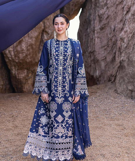 Qalamkar Sahil Kinare Lawn'24 FP#06 MIRAY