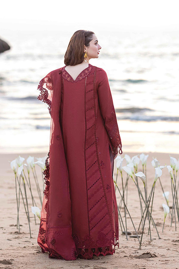 Qalamkar Sahil Kinare Lawn'24 FP#07 AISHA