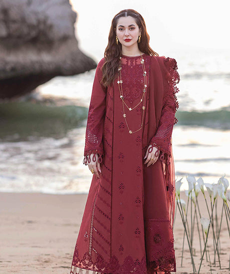 Qalamkar Sahil Kinare Lawn'24 FP#07 AISHA