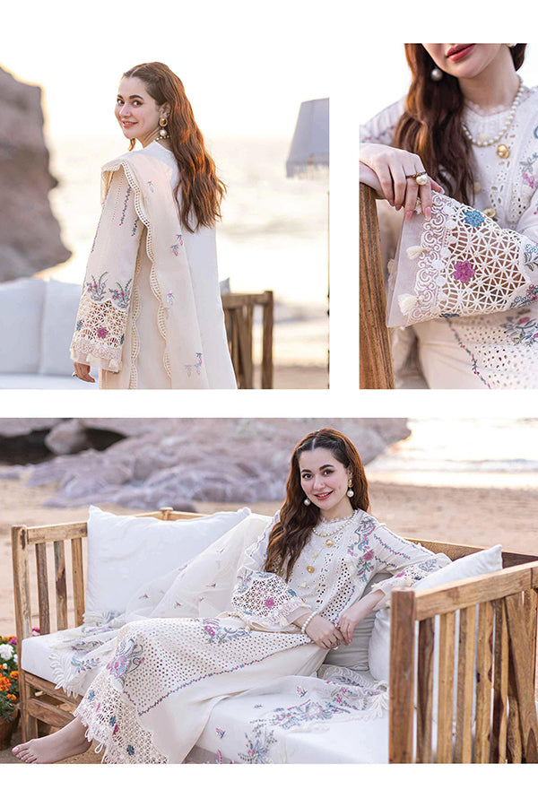 Qalamkar Sahil Kinare Lawn'24 FP#09 SELIN