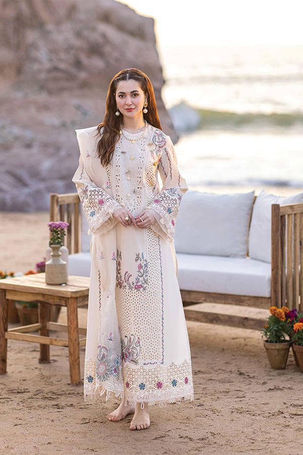 Qalamkar Sahil Kinare Lawn'24 FP#09 SELIN