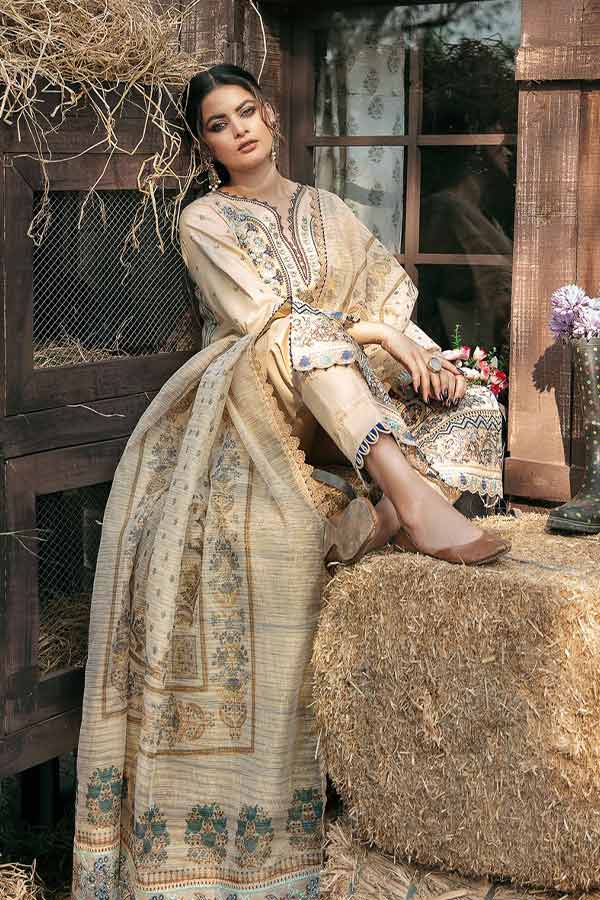 Qalamkar Winter Shawl Collection`21 D#10