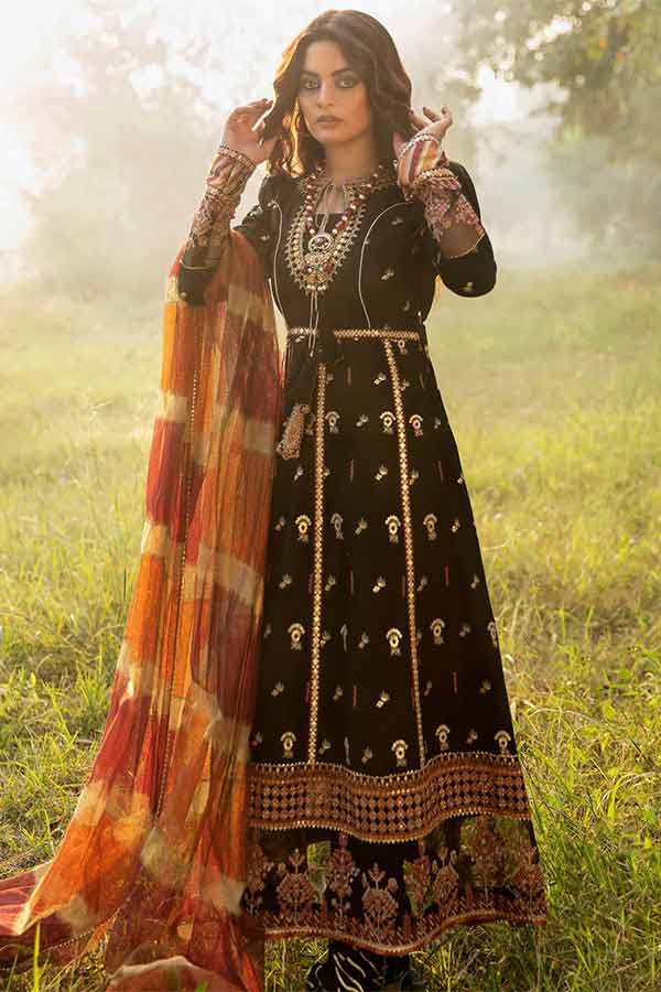 Qalamkar Winter Shawl Collection`21 D#02