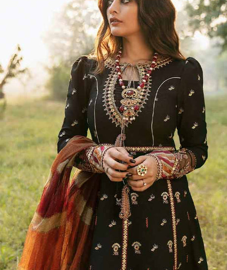 Qalamkar Winter Shawl Collection`21 D#02