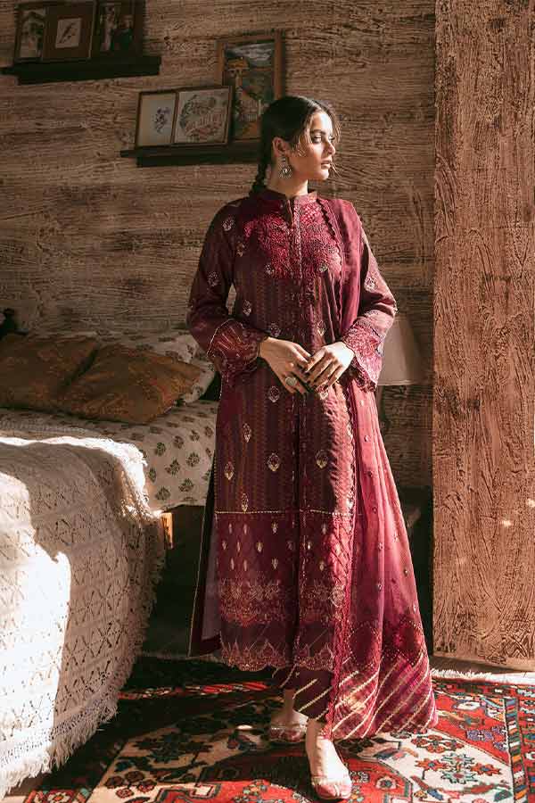 Qalamkar Winter Shawl Collection`21 D#04