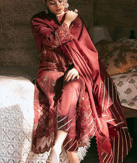 Qalamkar Winter Shawl Collection`21 D#04