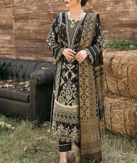 Qalamkar Winter Shawl Collection`21 D#05