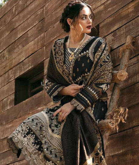 Qalamkar Winter Shawl Collection`21 D#05