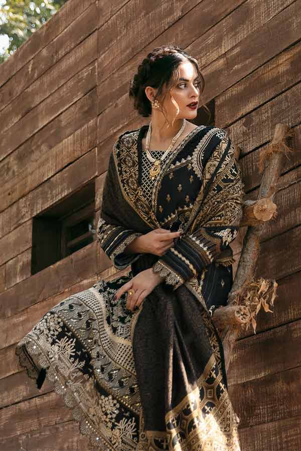 Qalamkar Winter Shawl Collection`21 D#05