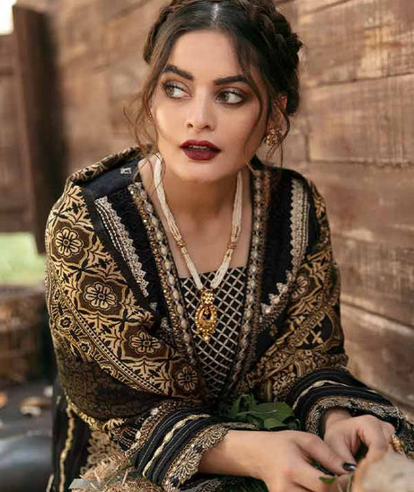 Qalamkar Winter Shawl Collection`21 D#05